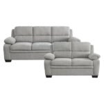 Buy Furnifix Exclusive 5 Seater Sofa (3+2) - Light Grey - Furnifix