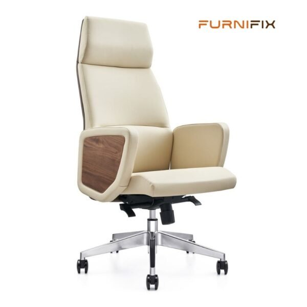Buy Furnifix Luxury Office Chair Premium White (High) - Furnifix