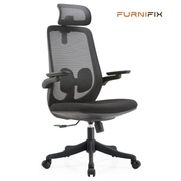 Buy Furnifix Classic Luxury Office Chair (Black) - Furnifix