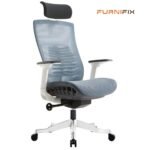 Buy Furnifix Luxury Office Chair Majestic High (Blue) - Furnifix