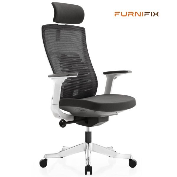 Buy Furnifix Luxury Office Chair Majestic Cushion (Grey) - Furnifix