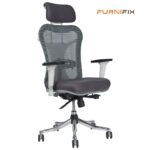 Buy Furnifix Luxury Office Chair Aristocratic Lite (Grey) - Furnifix