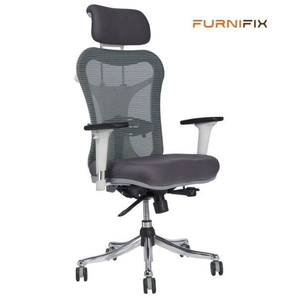 Buy Furnifix Luxury Office Chair Aristocratic Lite (Grey) - Furnifix