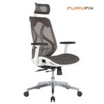 Buy Furnifix Luxury Office Chair High Prestige (Grey) - Furnifix