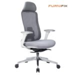 Buy Furnifix Luxury Office Chair High-Back (Grey) - Furnifix