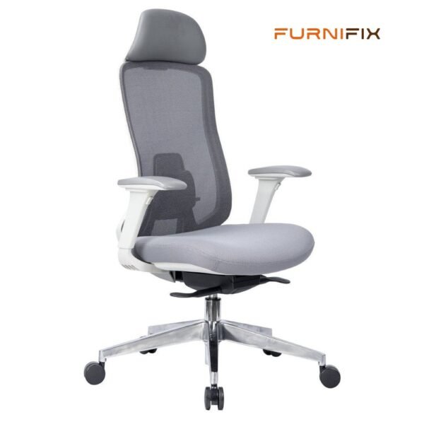 Buy Furnifix Luxury Office Chair High-Back (Grey) - Furnifix