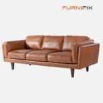Buy Furnifix Grandeur 3 Seater Sofa - Tan - Furnifix