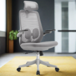 Furnifix Classic Luxury Office Chair (Grey)