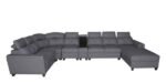 Buy Furnifix Premium C Shape Corner Sofa - Grey- Furnifix
