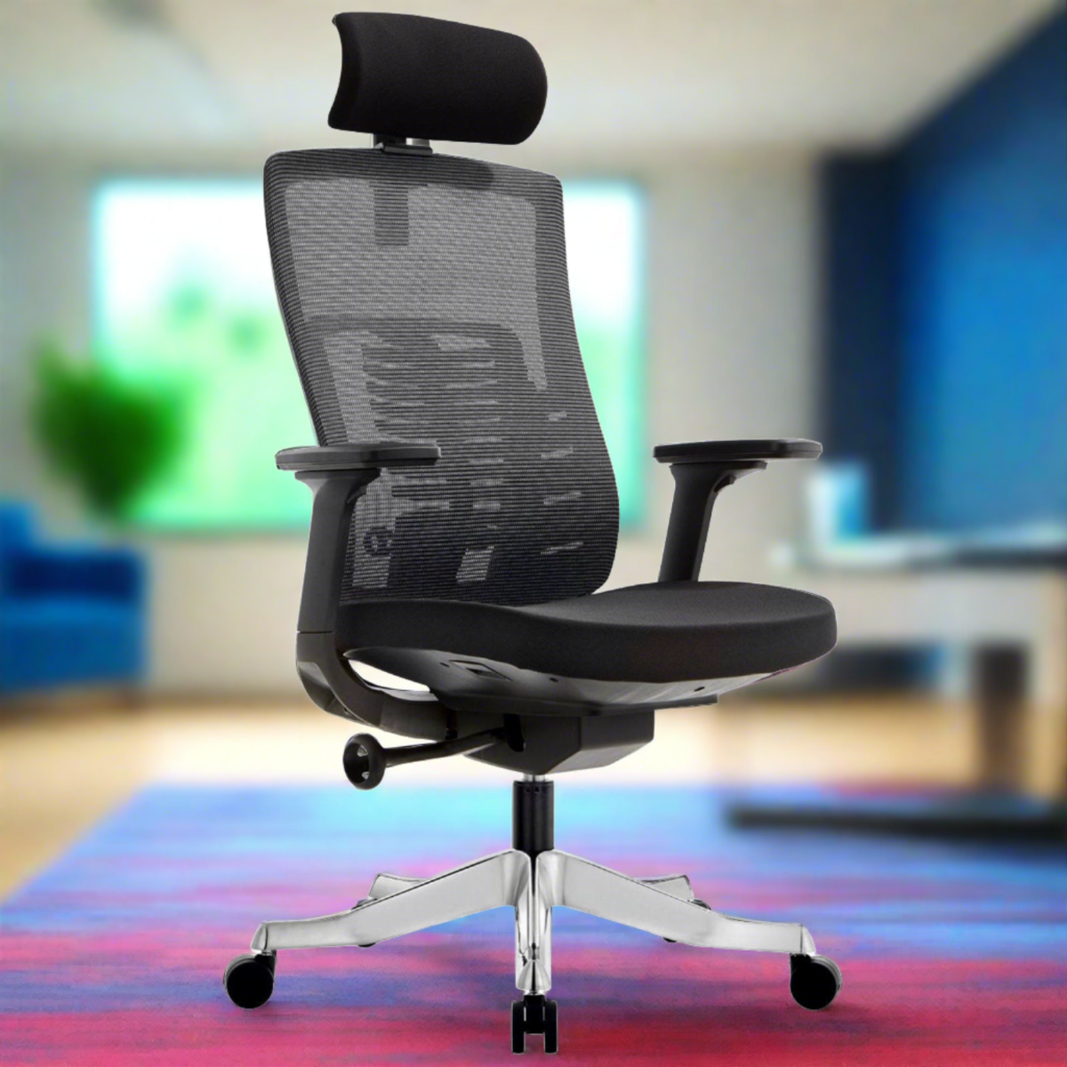 Buy Furnifix Luxury Office Chair Majestic Cushion (Black) - Furnifix