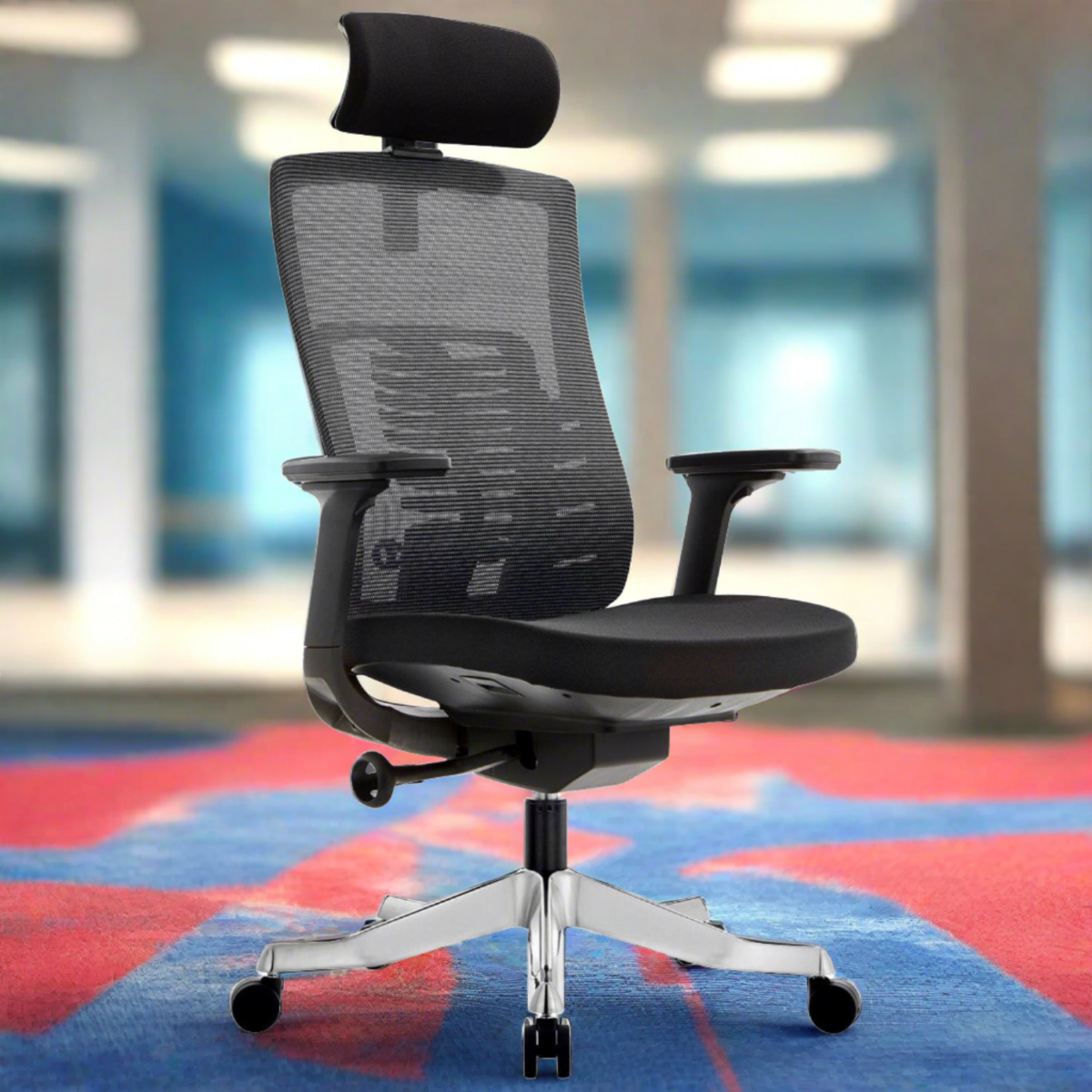 Buy Furnifix Luxury Office Chair Majestic Cushion (Black) - Furnifix