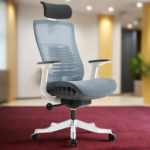 Buy Furnifix Luxury Office Chair Majestic High (Blue) - Furnifix