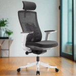 Buy Furnifix Luxury Office Chair Majestic Cushion (Grey) - Furnifix