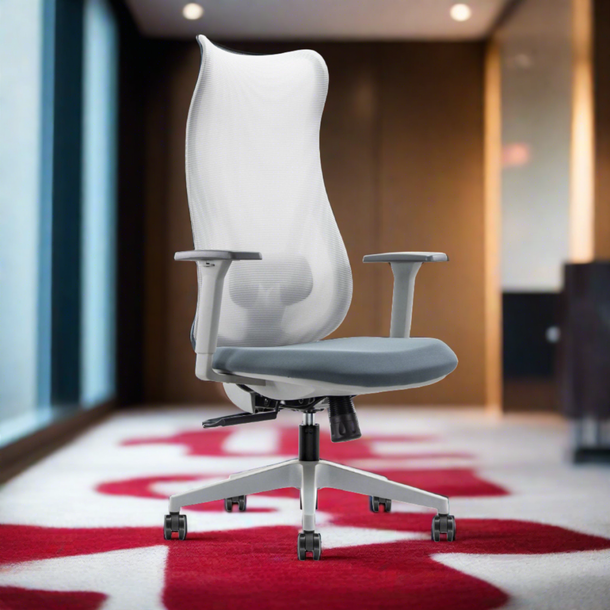 Buy Furnifix Luxury Office Chair Platinum Curve - Furnifix