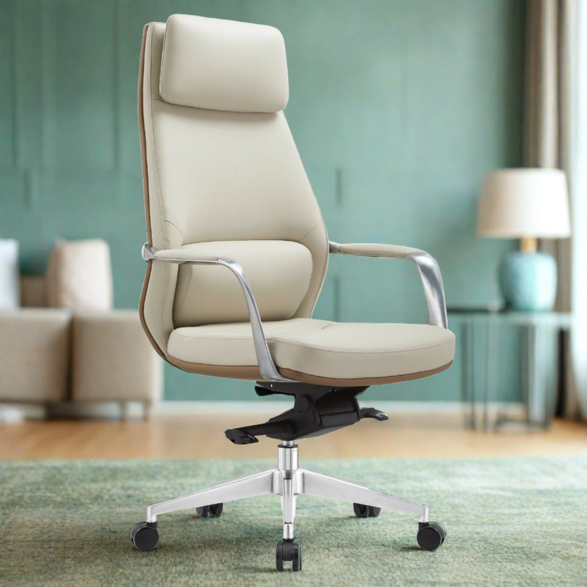 Buy Furnifix Luxury Office Chair White Crown - Furnifix