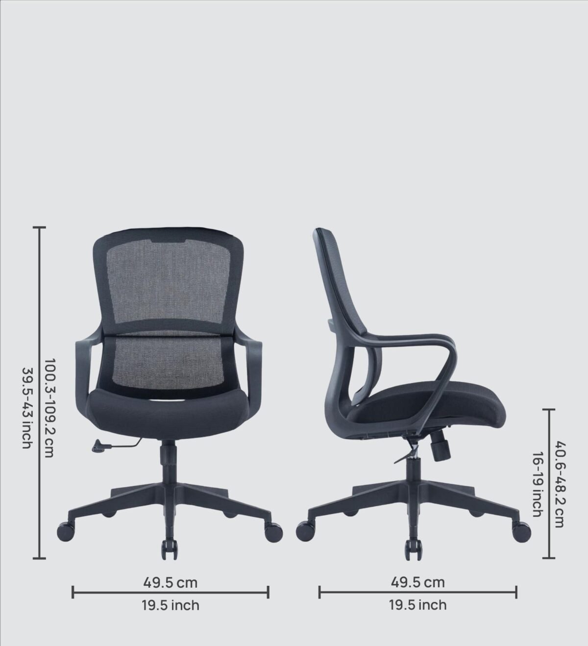 Buy Furnifix Luxury Office Chair Exclusive EC1 Black - Furnifix