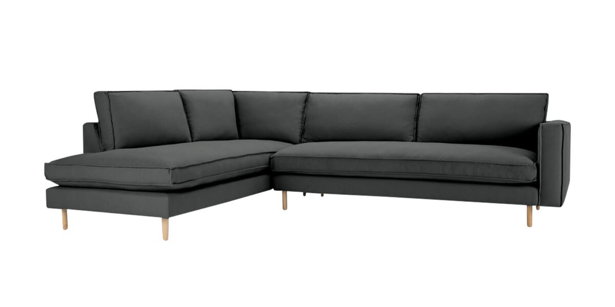 Buy Furnifix Decent 5 Seater Sectional Sofa - Grey - Furnifix