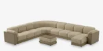 Buy Furnifix Exclusive C Shape Corner Sofa - Ada Sand - Furnifix
