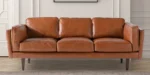 Buy Furnifix Grandeur 3 Seater Sofa - Tan - Furnifix