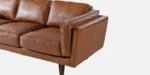 Buy Furnifix Grandeur 3 Seater Sofa - Tan - Furnifix