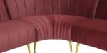Buy Furnifix Exclusive C Shape Corner Sofa -Wine Red - Furnifix