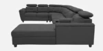 Buy Furnifix Edition C Shape Corner Sofa - Charcoal Grey - Furnifix