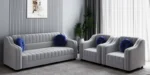 Buy Furnifix Radiance 5 Seater Sofa (3+1+1) - Grey - Furnifix