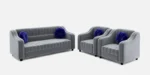 Buy Furnifix Radiance 5 Seater Sofa (3+1+1) - Grey - Furnifix