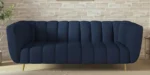 Buy Furnifix Majesty 3 Seater Sofa - Berry Blue - Furnifix