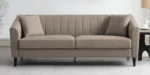 Buy Furnifix Refined 3 Seater Sofa - Khaki Beige - Furnifix