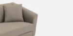 Buy Furnifix Refined 3 Seater Sofa - Khaki Beige - Furnifix