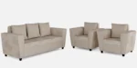 Buy Furnifix Magnifique 5 Seater Sofa (3+1+1) - Cream - Furnifix