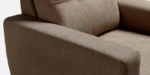 Buy Furnifix Serenade 5 Seater Sofa (3+1+1) - Coco Brown - Furnifix