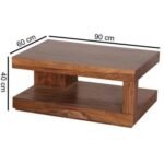 Buy Furnifix Wooden Coffee Table For Living Room WCT 01 - Furnifix