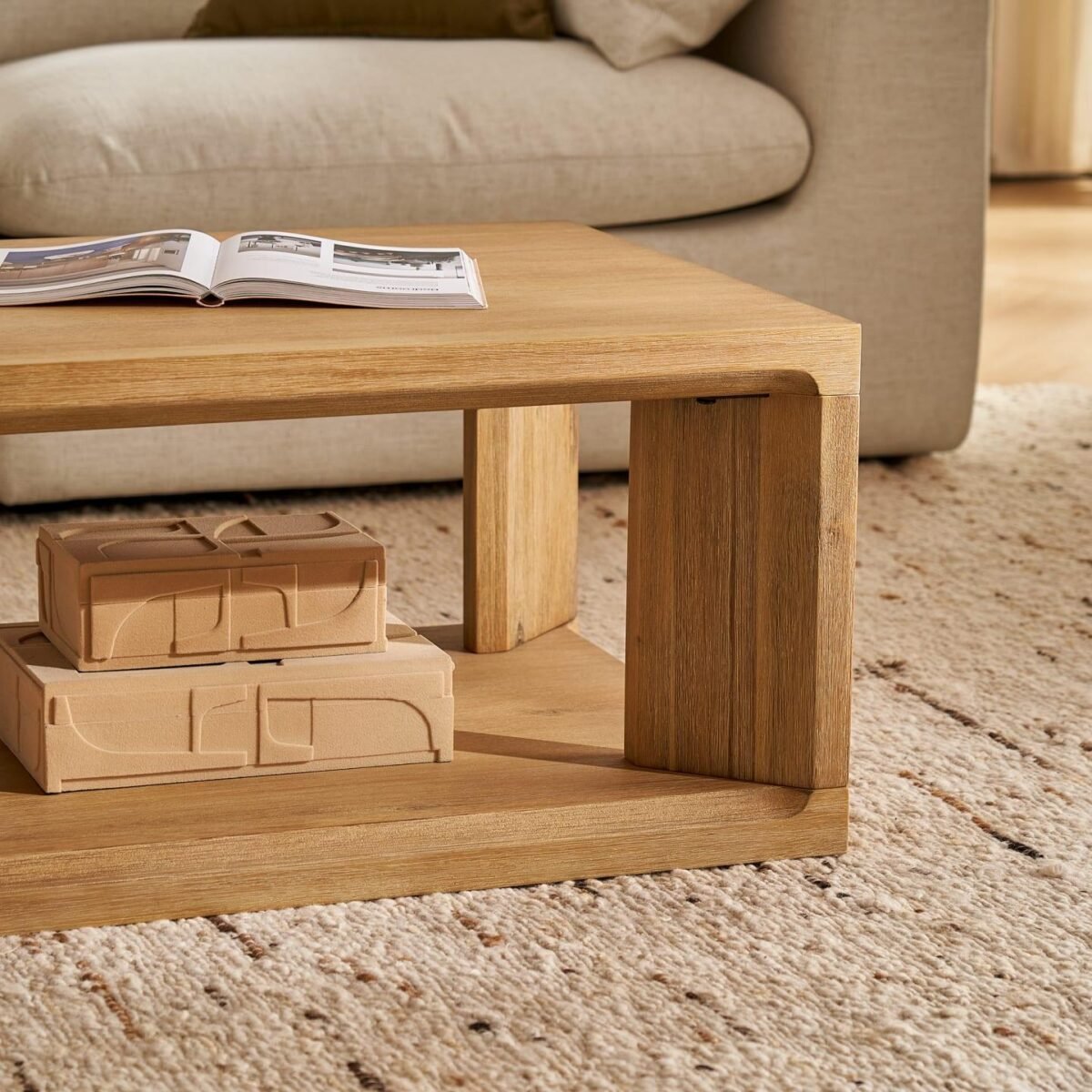 Buy Furnifix Wooden Coffee Table For Living Room WCT 05 - Furnifix
