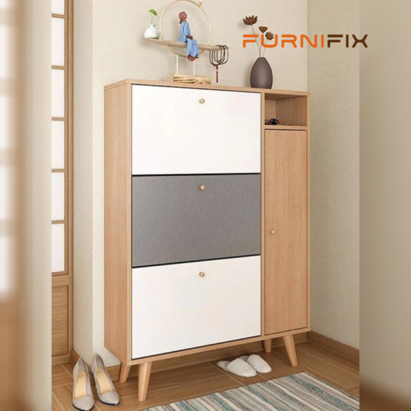 Buy Furnifix Wooden Shoe Rack WR 35 - Furnifix