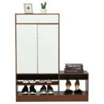 Buy Furnifix Wooden Shoe Rack WR 16 - Furnifix