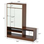 Buy Furnifix Wooden Shoe Rack WR 16 - Furnifix