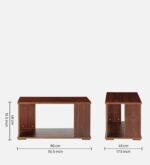Buy Furnifix Wooden Coffee Table For Living Room WCT 10 - Furnifix