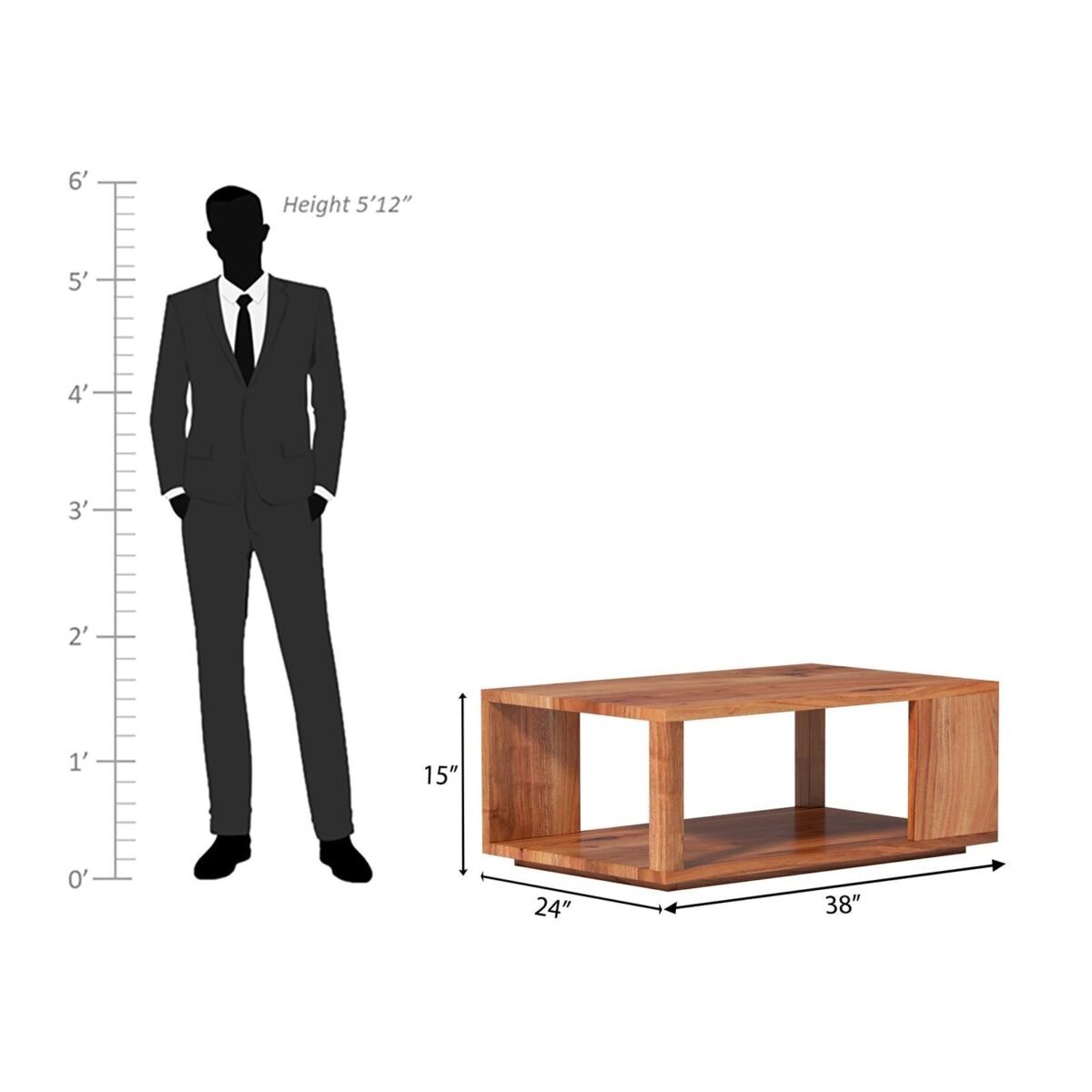 Buy Furnifix Premium Coffee Table WCT 25 - Furnifix