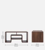 Buy Furnifix Wooden Centre Table WCT 36 - Furnifix